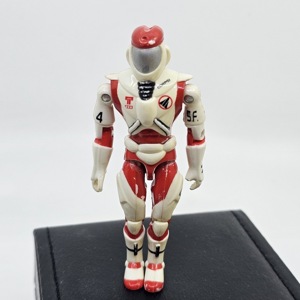 *Read Vintage 1994 Lanard The Corps Star Force 3.75" Action Figure Red White